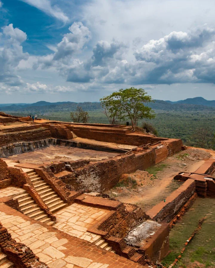 upper part of sigiriya